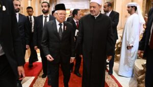 Bertemu Imam Besar Al-Azhar, Wapres Ajak Suarakan Hentikan Genosida di Gaza